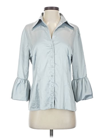BCBGMAXAZRIA 3/4 Sleeve Button-Down Shirt (view 1)