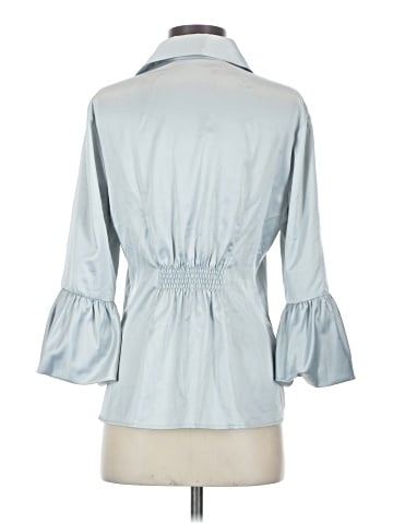 BCBGMAXAZRIA 3/4 Sleeve Button-Down Shirt (view 2)