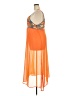 Unbranded Tropical Orange Cocktail Dress Size XXL - photo 5