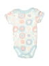 Quiltex Print Blue Short Sleeve Onesie Size 0-3 mo - photo 1