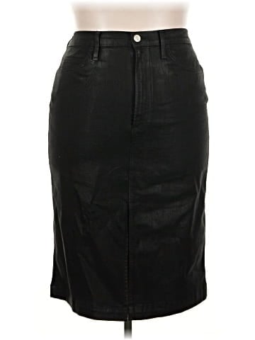 FRAME Faux Leather Skirt (view 1)