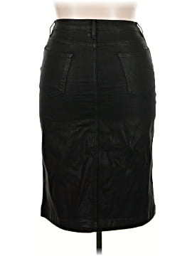 FRAME Faux Leather Skirt (view 2)