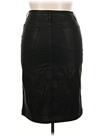 FRAME Faux Leather Skirt (view 2)
