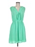 Alya 100% Polyester Solid Green Cocktail Dress Size M - photo 1