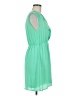 Alya 100% Polyester Solid Green Cocktail Dress Size M - photo 4