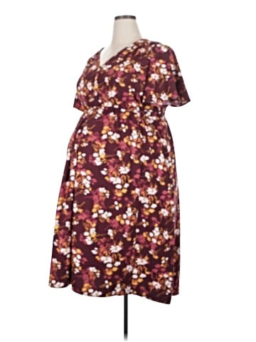 Isabel Maternity Casual Dress (view 1)