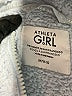 Athleta Girl 100% Polyester White Track Jacket Size 8 - 10 - photo 3