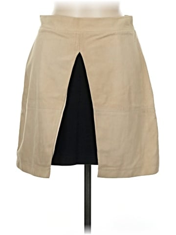 Alice + Olivia Leather Skirt (view 1)
