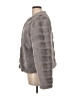 Bagatelle 100% Polyester Argyle Gray Faux Fur Jacket Size L - photo 5