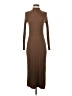 MNG Brown Casual Dress Size 4 - photo 1