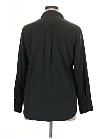 Everlane Long Sleeve Silk Top (view 2)