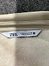 Zara 100% Polyester Tan Jacket Size M - photo 6