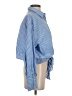 Collusion 100% Cotton Stripes Blue Long Sleeve Blouse Size 2 - photo 4