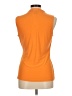 DKNY Orange Sleeveless Blouse Size M - photo 2