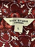 Max Studio 100% Polyester Paisley Burgundy Long Sleeve Blouse Size L - photo 7