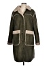MICHAEL Michael Kors 100% Polyester Green Coat Size L - photo 1