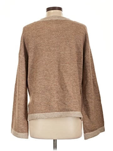 Flat White Pullover Sweater (view 2)
