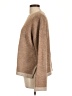 Flat White Brown Pullover Sweater Size L - photo 5