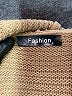 Fashion 100% Acrylic Tan Pullover Sweater Size L - photo 7