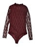 Self Esteem Burgundy Bodysuit Size M - photo 1