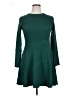 Unbranded 100% Polyester Solid Green Casual Dress Size XL - photo 1