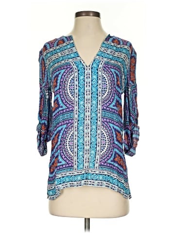 BCBGMAXAZRIA 3/4 Sleeve Blouse (view 1)