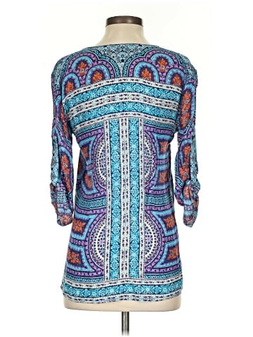 BCBGMAXAZRIA 3/4 Sleeve Blouse (view 2)