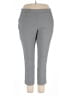 dalia Solid Gray Dress Pants Size 20 - photo 1