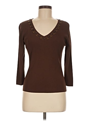 LOULOU 3/4 Sleeve Top (view 1)