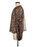 Zara Brown Long Sleeve Blouse Size M - photo 5