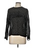 Zara Black Long Sleeve Blouse Size L - photo 1