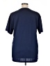 Unbranded 100% Polyester Solid Blue Active T-Shirt Size XL - photo 2