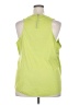 Indulge 100% Polyester Green Sleeveless Blouse Size 2X - photo 2