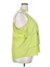 Indulge 100% Polyester Green Sleeveless Blouse Size 2X - photo 4