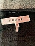 FRAME Black 3/4 Sleeve Top Size XS - photo 7