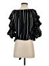 Vince Camuto 100% Polyester Black 3/4 Sleeve Blouse Size XS - photo 2
