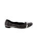 Attilio Giusti Leombruni 100% Leather Argyle Black Gray Flats Size EU (IT) 38 1/2 / US 8 1/2 - photo 1