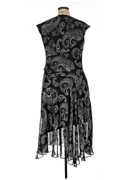 green emerald velvet dress Evan Picone Black Polka Dot Flutter Sleeve Dress