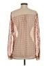 Hinge 100% Polyester Pink Long Sleeve Blouse Size S - photo 2