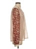 Hinge 100% Polyester Pink Long Sleeve Blouse Size S - photo 4