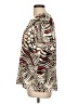 Alfred Dunner Animal Print Ivory Short Sleeve Blouse Size L - photo 5
