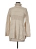Eight Eight Eight Tan Turtleneck Sweater Size M - photo 1