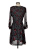 Madewell 100% Polyester Floral Gray Casual Dress Size 2 - photo 2