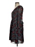 Madewell 100% Polyester Floral Gray Casual Dress Size 2 - photo 5