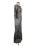 Unbranded Metallic Silver Cocktail Dress Size S (estimated) - photo 4