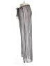 Becca 100% Polyester Stripes Silver Casual Pants Size S - photo 5