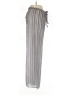 Becca 100% Polyester Stripes Silver Casual Pants Size S - photo 4