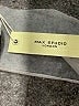 Max Studio Stripes Silver 3/4 Sleeve Blouse Size S - photo 8