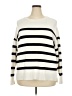 French Connection Stripes Ivory Pullover Sweater Size XXL - photo 1