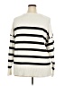 French Connection Stripes Ivory Pullover Sweater Size XXL - photo 2